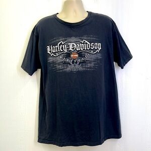 Harley Davidson - 2006 Hollywood California Harley Logo Gray Short Sleeve T XXL